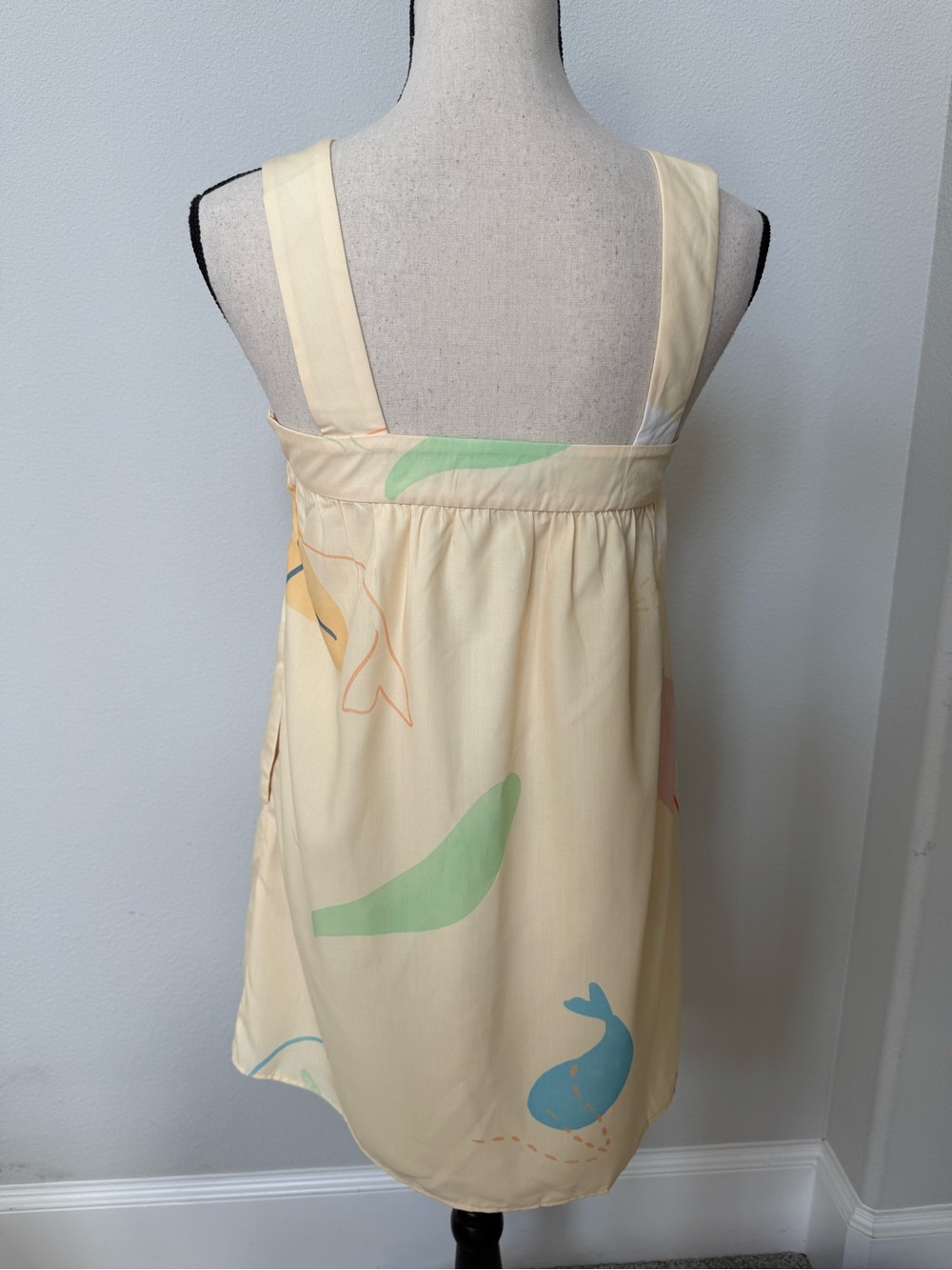 Love, Bonito NEW Abstract-Print Mini Sundress with Colorful Accents - Picture 6 of 12